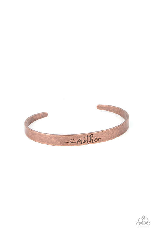 Sweetly Named – Copper | Paparazzi Bracelet