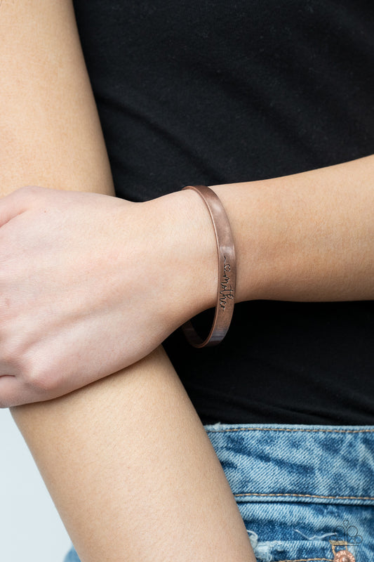 Sweetly Named – Copper | Paparazzi Bracelet