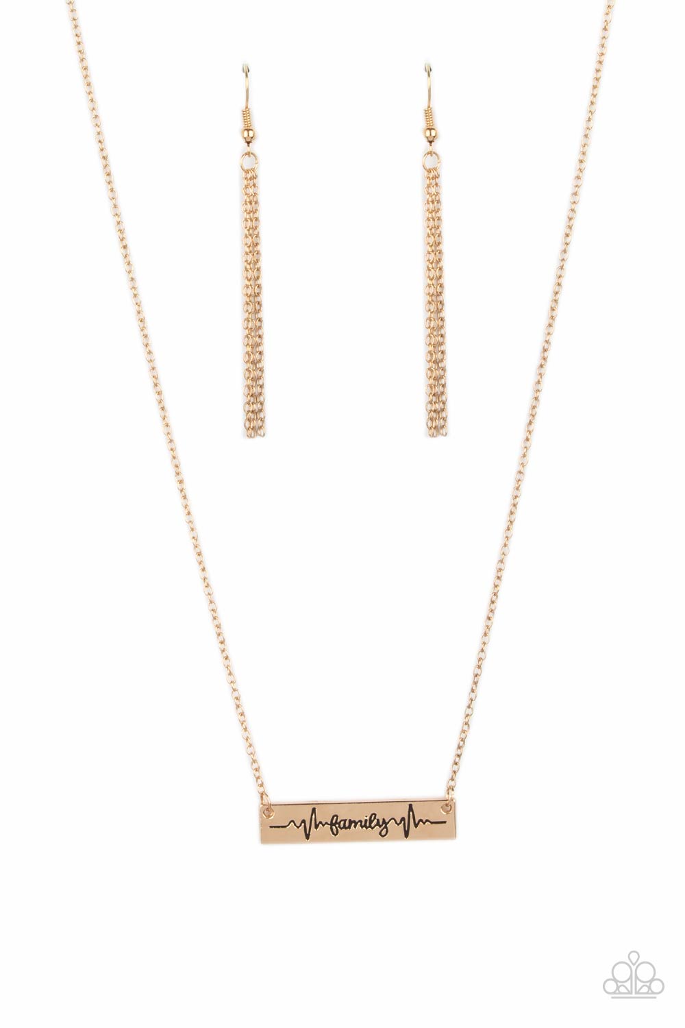 Living The Mom Life – Gold | Paparazzi Necklace