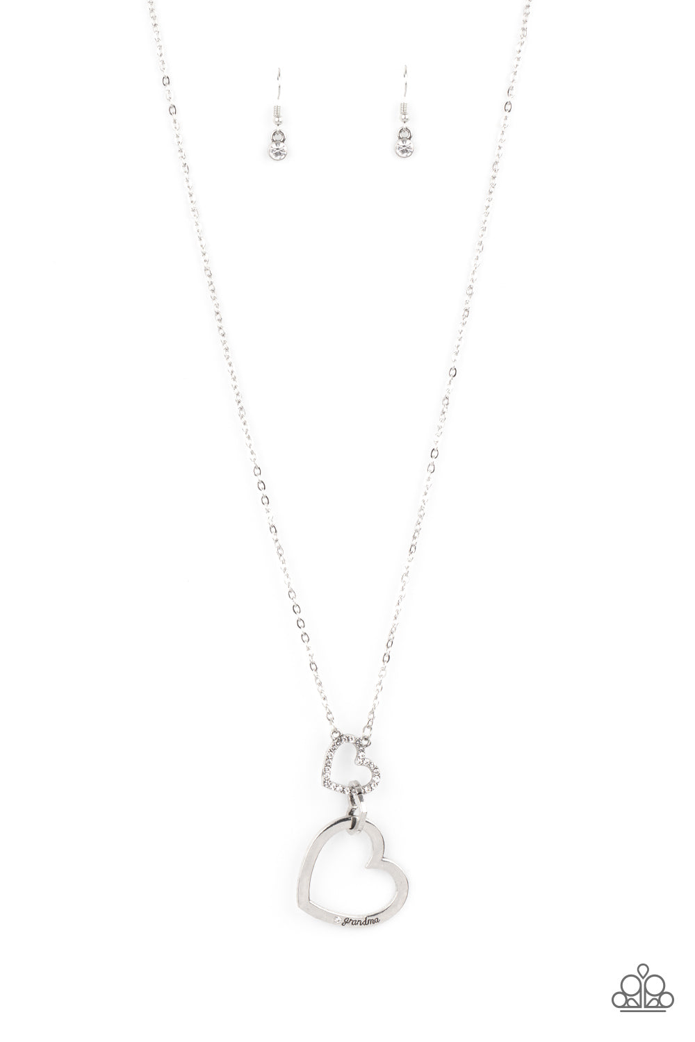 Grandma Glow – White | Paparazzi Necklace