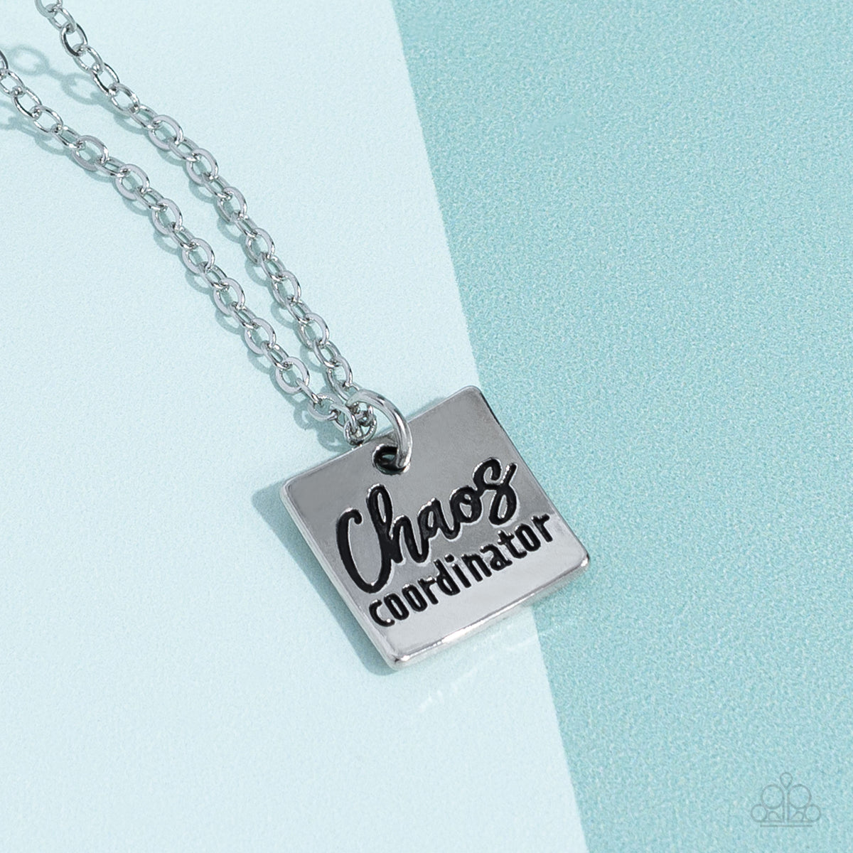 Chaos Coordinator – Silver | Paparazzi Necklace