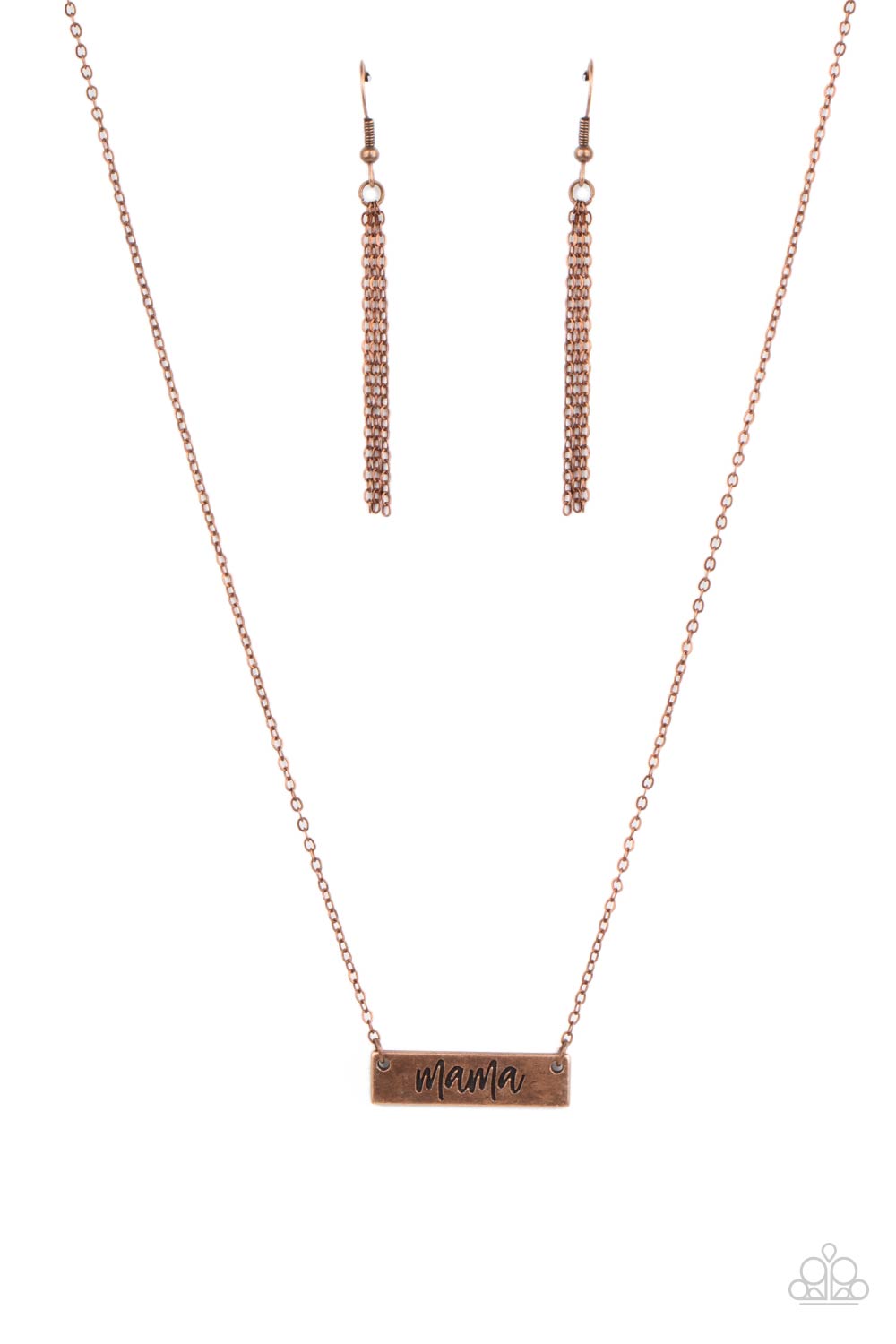 Blessed Mama – Copper | Paparazzi Necklace