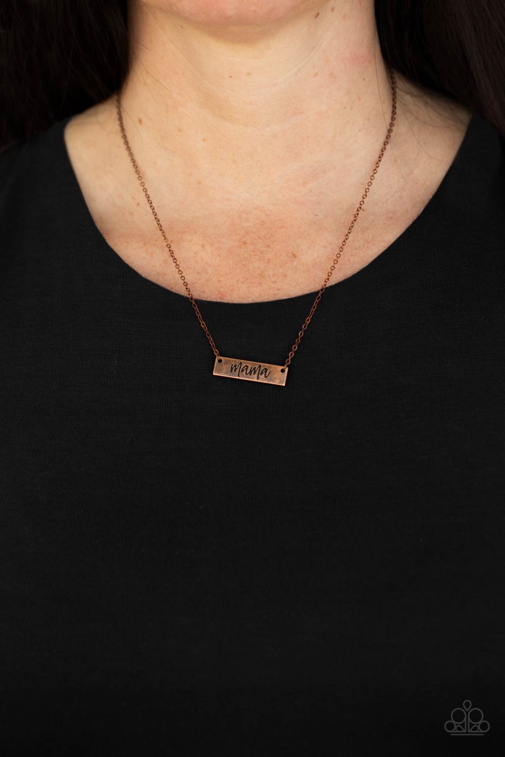 Blessed Mama – Copper | Paparazzi Necklace