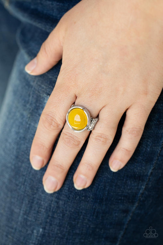 Dreamy Dunes – Yellow | Paparazzi Ring