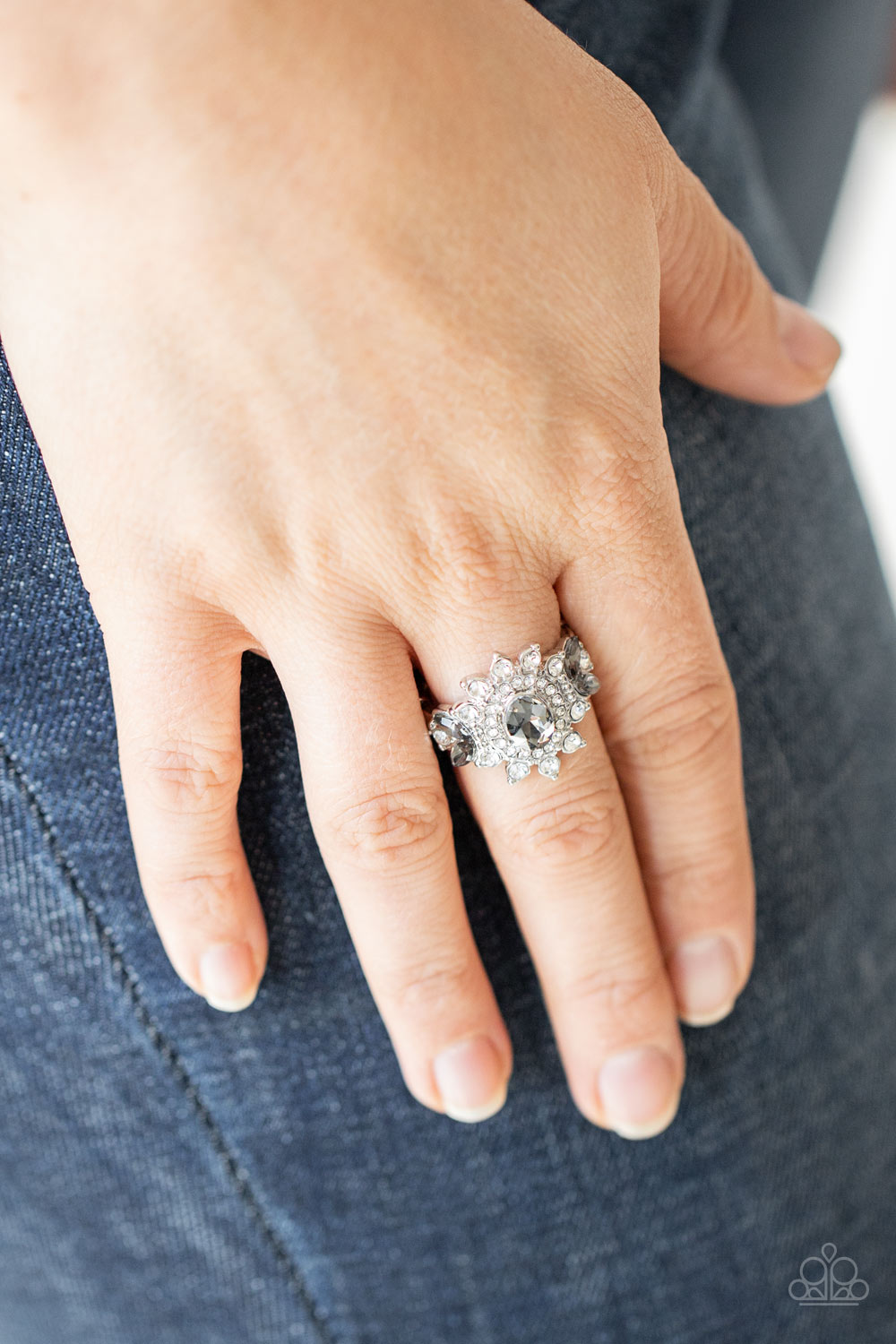The Princess and The FROND – White | Paparazzi Ring