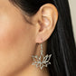 Lotus Ponds – Silver | Paparazzi Earrings