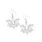 Lotus Ponds – Silver | Paparazzi Earrings
