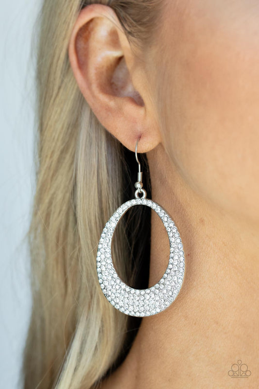 Storybook Bride – White | Paparazzi Earrings