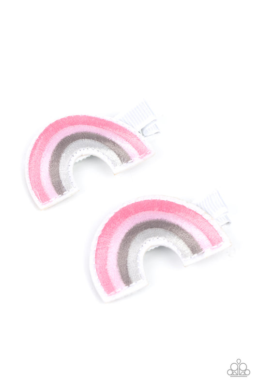 Follow Your Rainbow – Pink | Paparazzi Hair Clips