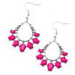 Flamboyant Ferocity – Pink | Paparazzi Earrings