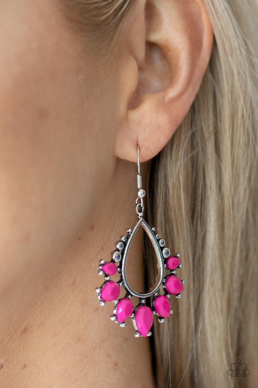 Flamboyant Ferocity – Pink | Paparazzi Earrings