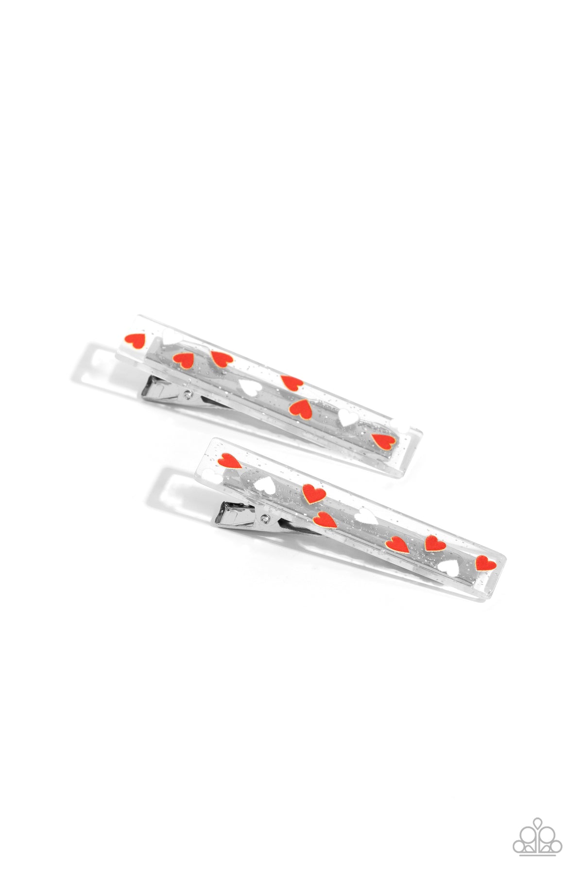 Color Me Cupid – Red | Paparazzi Hair Clips