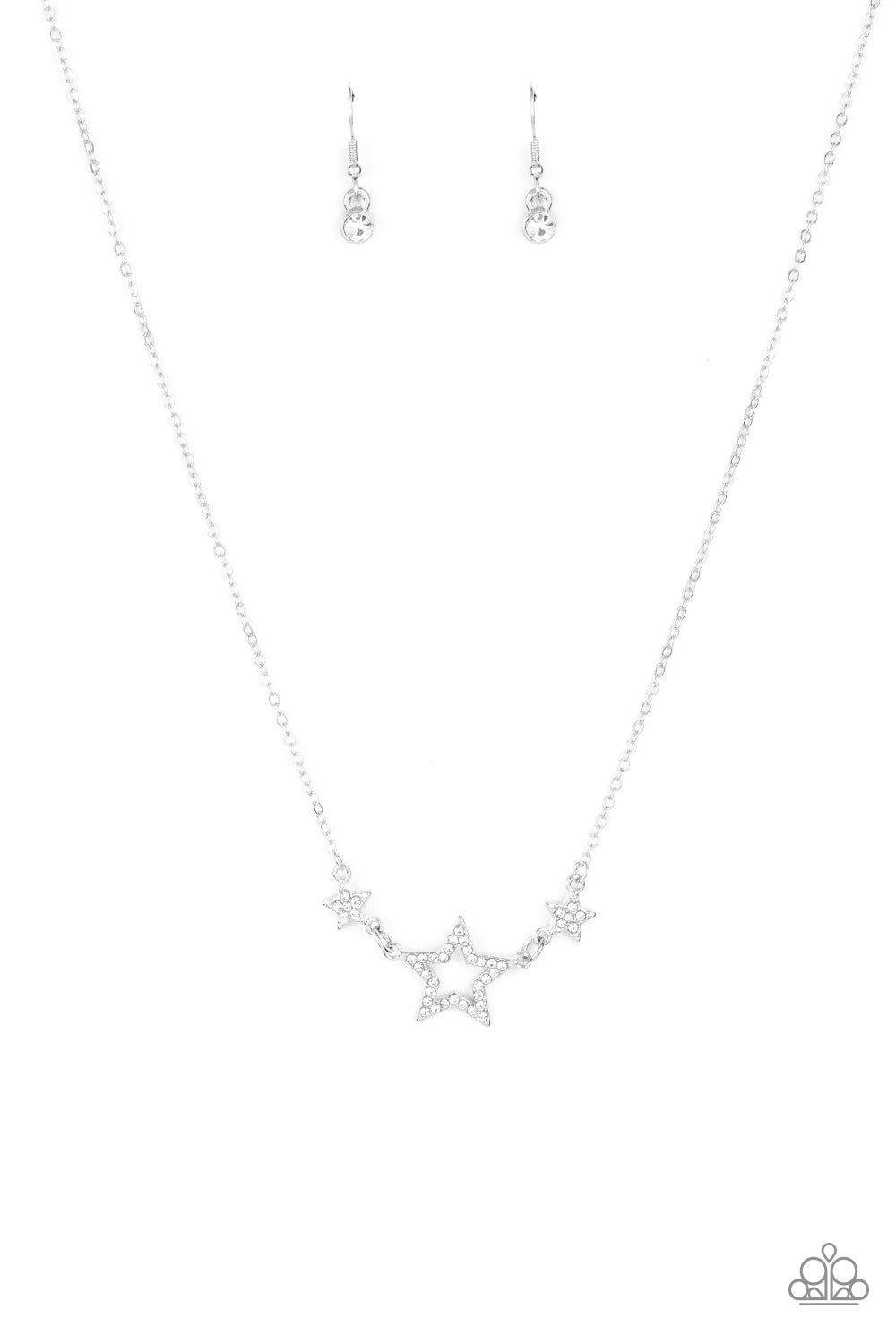 United We Sparkle – White | Paparazzi Necklace