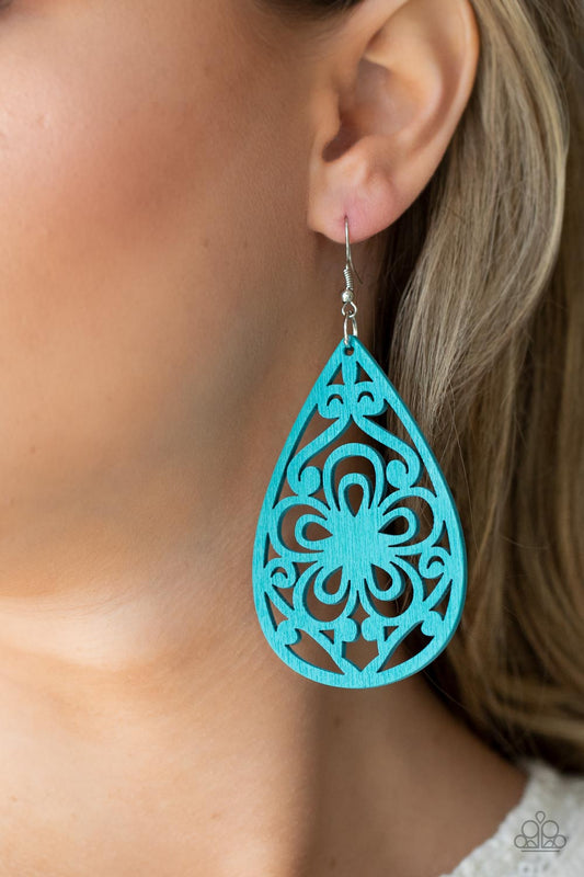 Marine Eden – Blue | Paparazzi Earrings