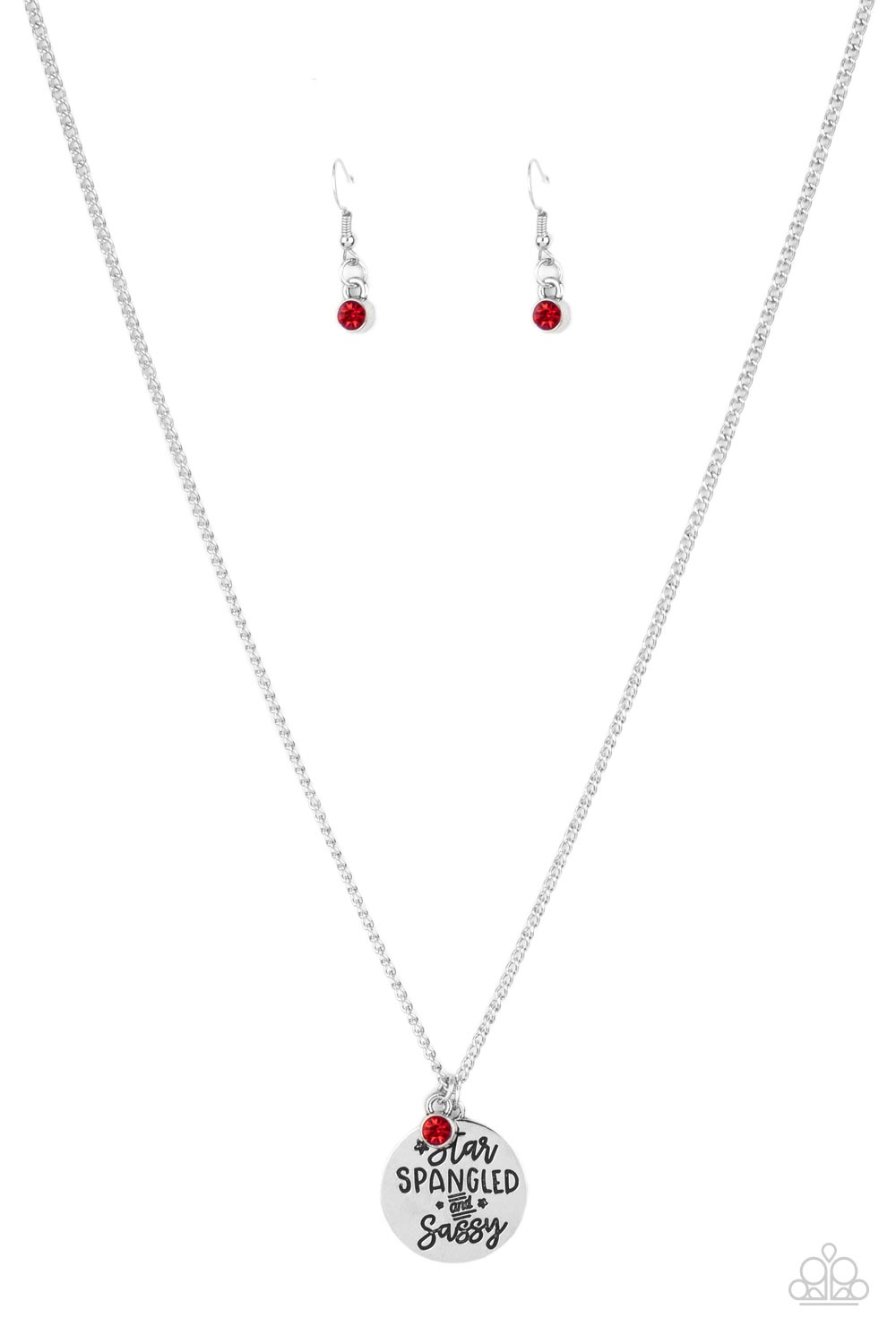 Star-Spangled Sass – Red | Paparazzi Necklace