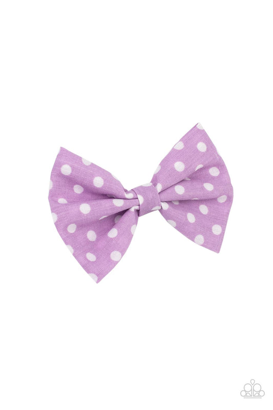 Polka Dot Delight – Purple | Paparazzi Hair Clips