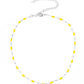 Urban Expo Choker -- – Yellow | Paparazzi Necklace