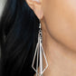 Shape Shifting Shimmer -Paparazzi – Silver | Paparazzi Earrings