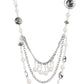 All The Trimmings – Ivory | Paparazzi Necklace