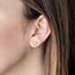 Dainty Decor – White | Paparazzi Earrings