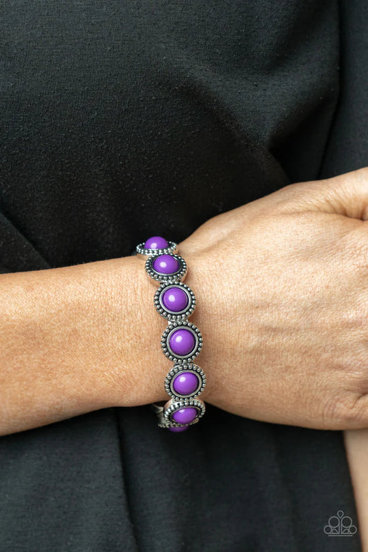 Polished Promenade – Purple | Paparazzi Bracelet