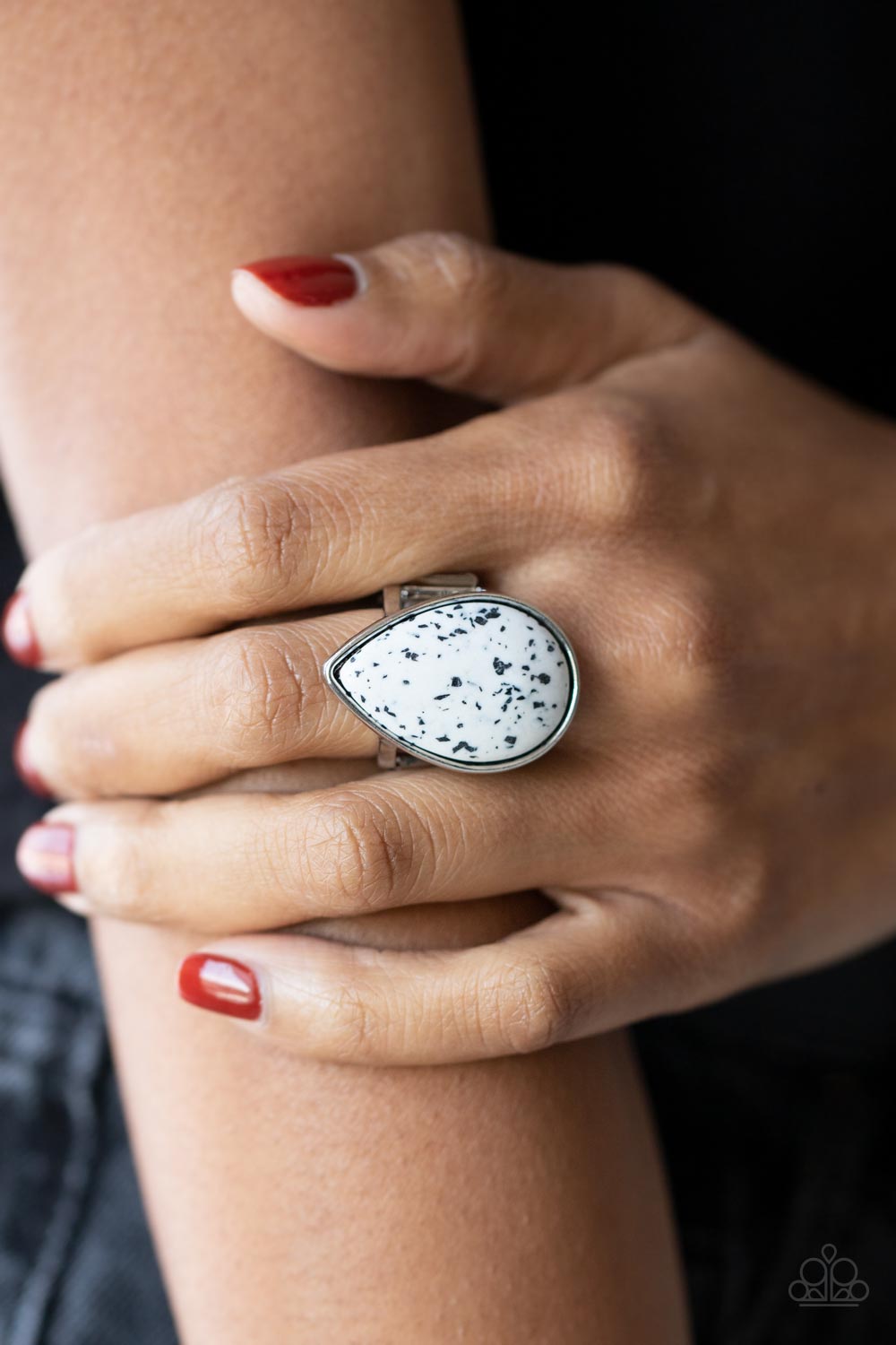 Stormy Sunrise – White | Paparazzi Ring