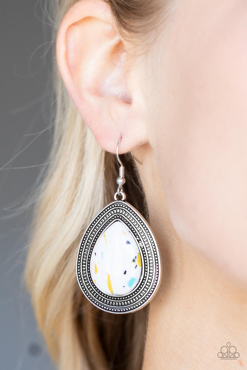 Terrazzo Tundra – Multi | Paparazzi Earrings