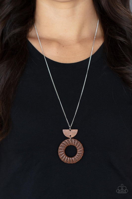Homespun Stylist – Brown | Paparazzi Necklace