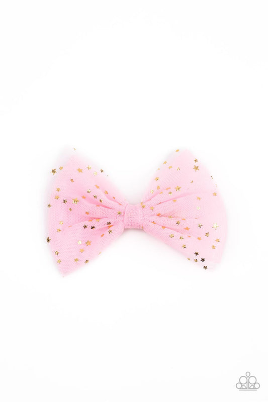 Twinkly Tulle – Pink | Paparazzi Hair Clips