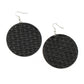 WEAVE Me Out Of It – Black | Paparazzi Earrings