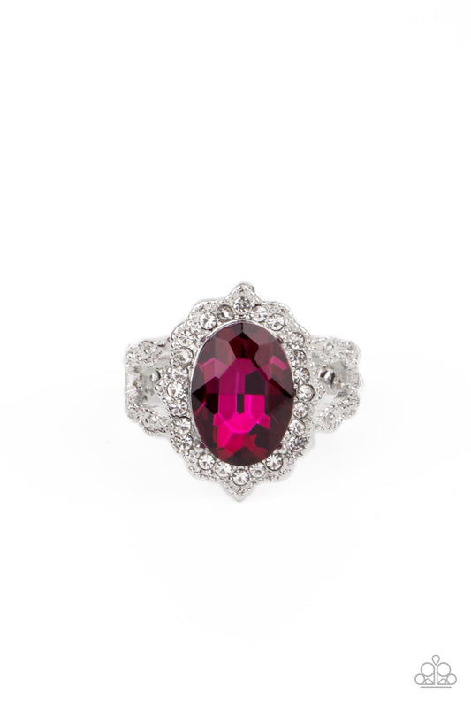 Oval Office Opulence – Pink | Paparazzi Ring