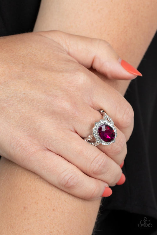 Oval Office Opulence – Pink | Paparazzi Ring