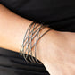 Strike Out Shimmer – Black | Paparazzi Bracelet