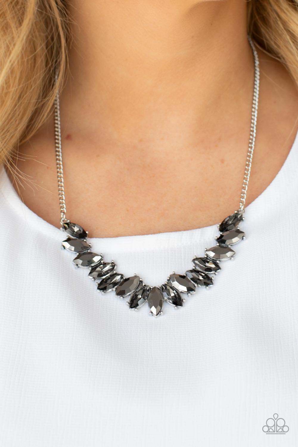 Galaxy Game-Changer – Silver | Paparazzi Necklace