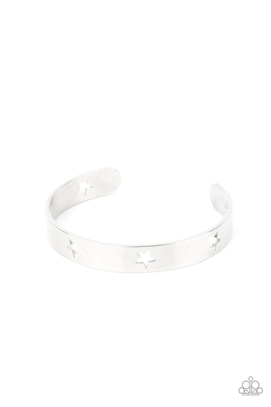 American Girl Glamour – Silver | Paparazzi Bracelet