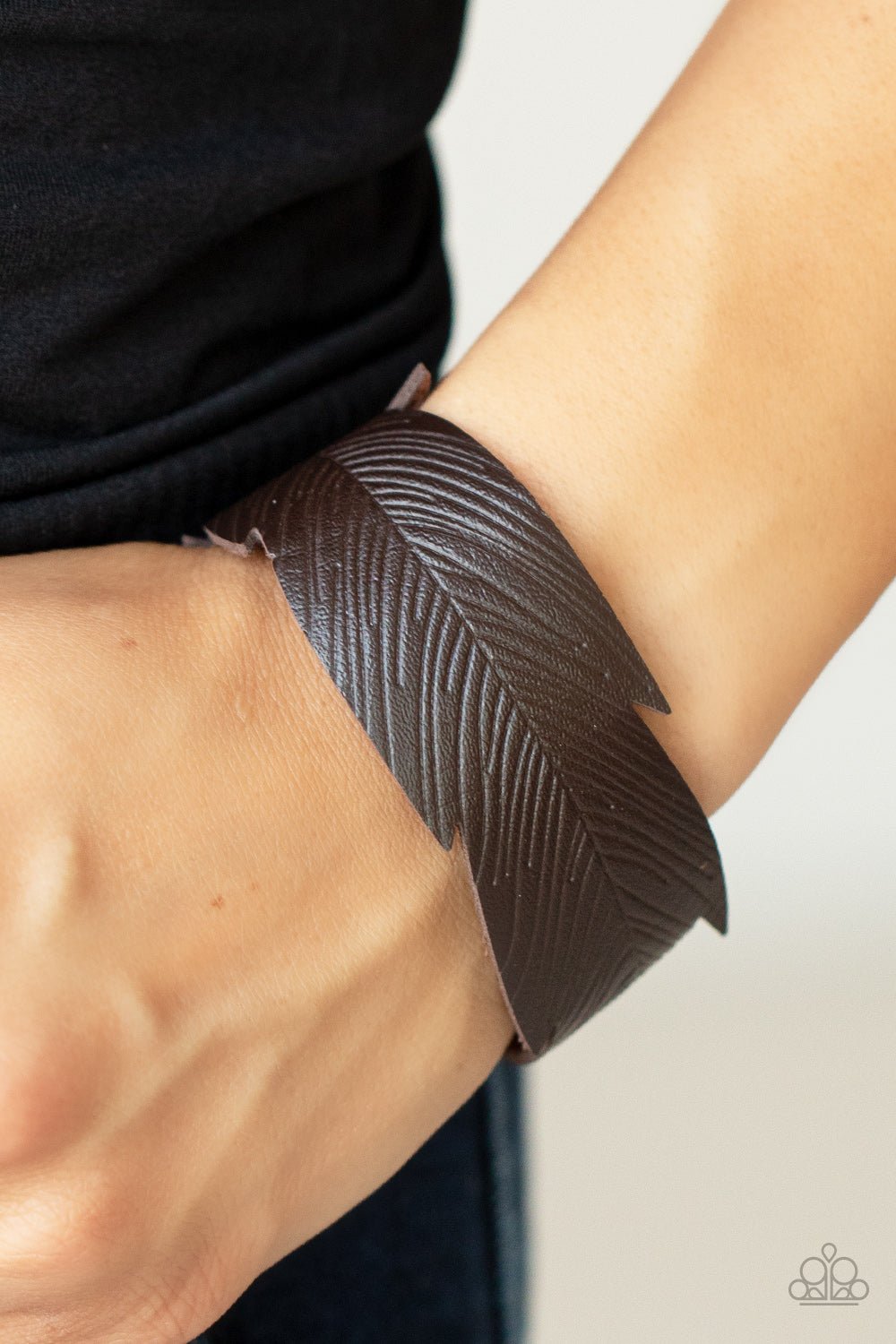 Whimsically Winging It – Brown | Paparazzi Bracelet