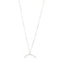 Galactic Glow – Silver | Paparazzi Necklace