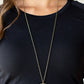 Galactic Glow – Brass | Paparazzi Necklace