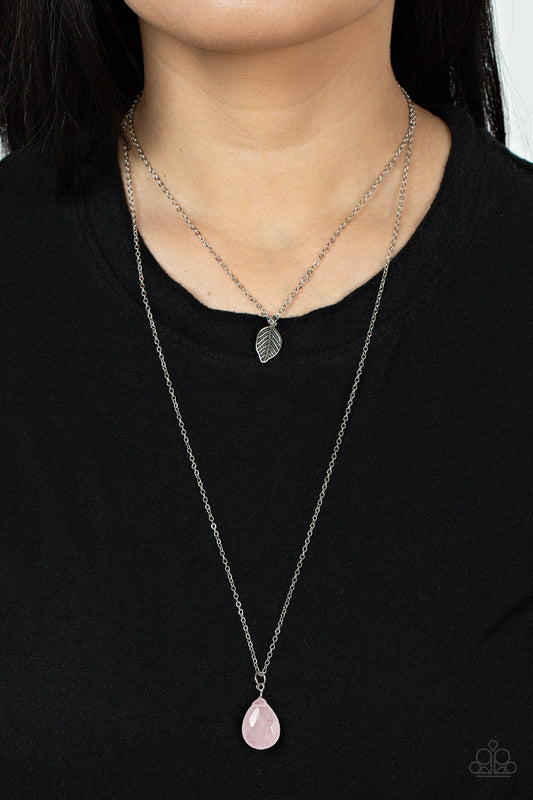 Natural Essence - – Pink | Paparazzi Necklace