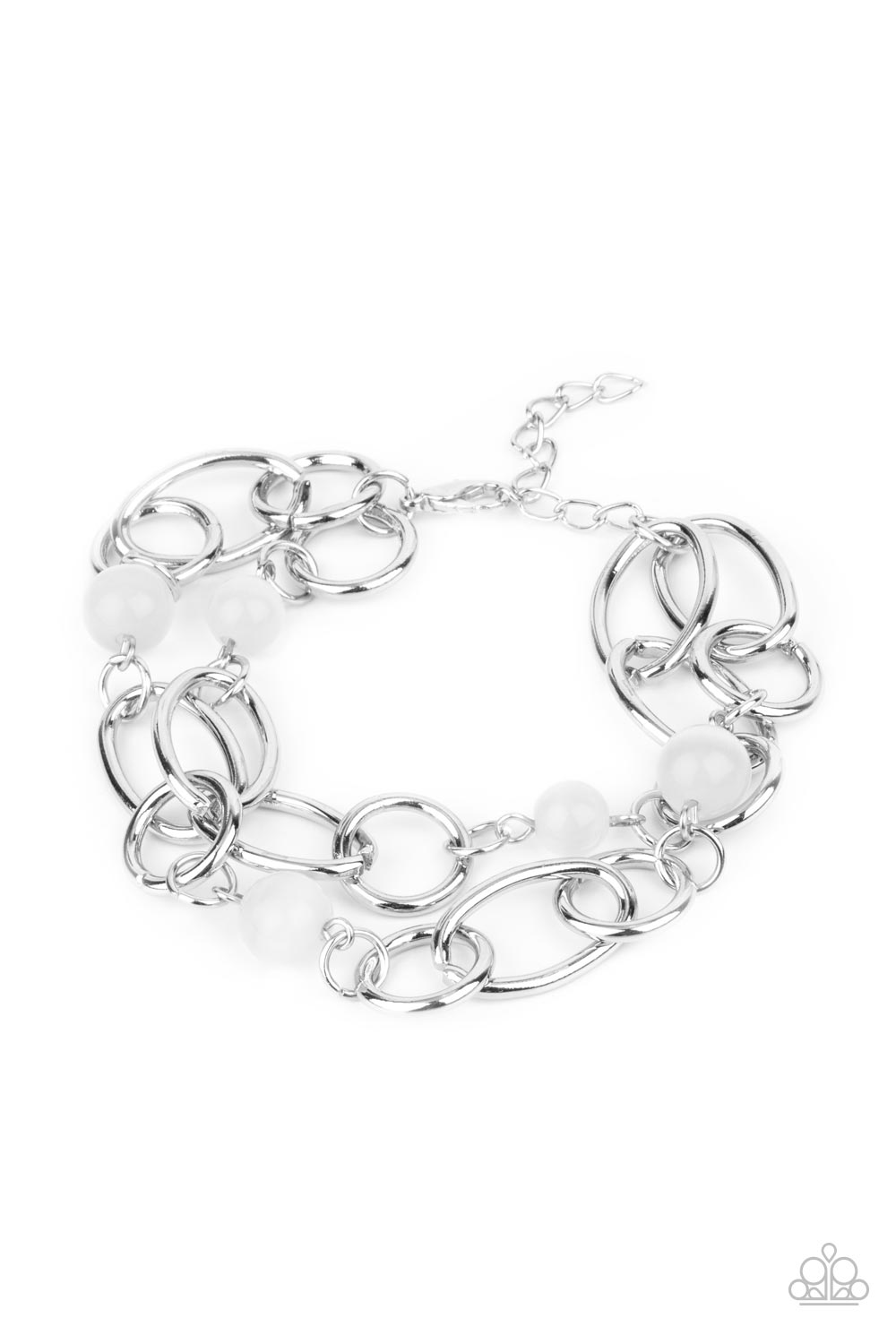 Delightfully Daydreamy – White | Paparazzi Bracelet