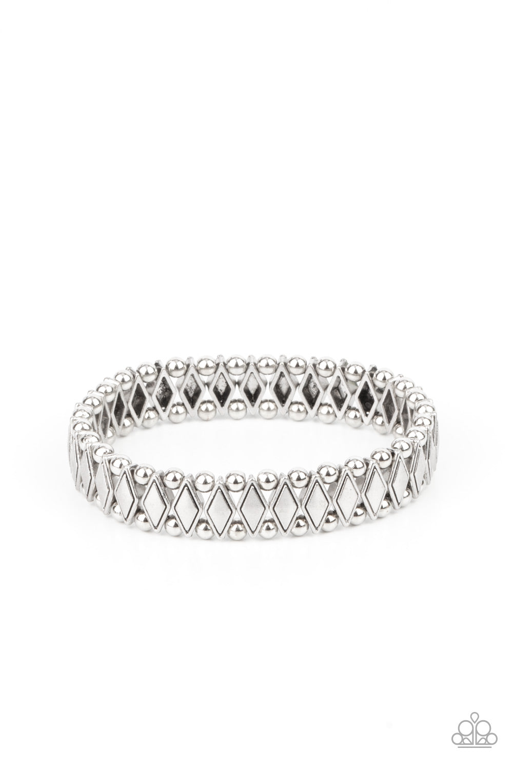 Abstract Advisory – Silver | Paparazzi Bracelet