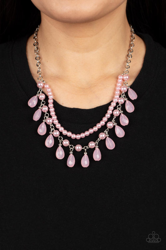 Dreamy Destination Wedding – Pink | Paparazzi Necklace