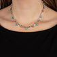Sahara Social Blue Choker – Blue | Paparazzi Necklace