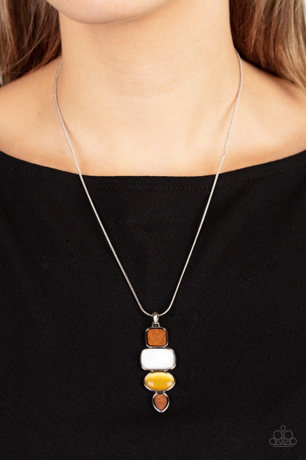 Elemental Energy – Yellow | Paparazzi Necklace