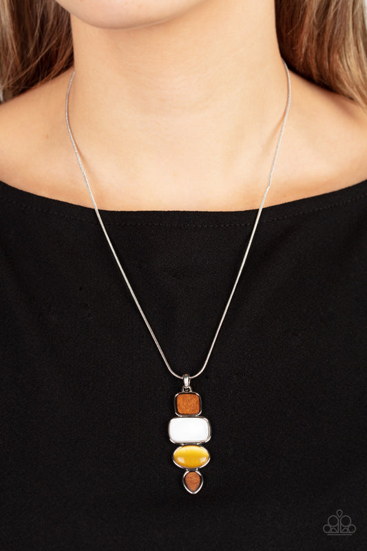 Elemental Energy – Yellow | Paparazzi Necklace