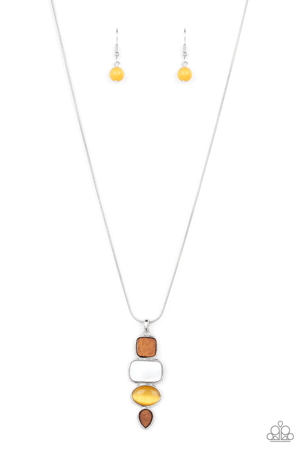 Elemental Energy – Yellow | Paparazzi Necklace