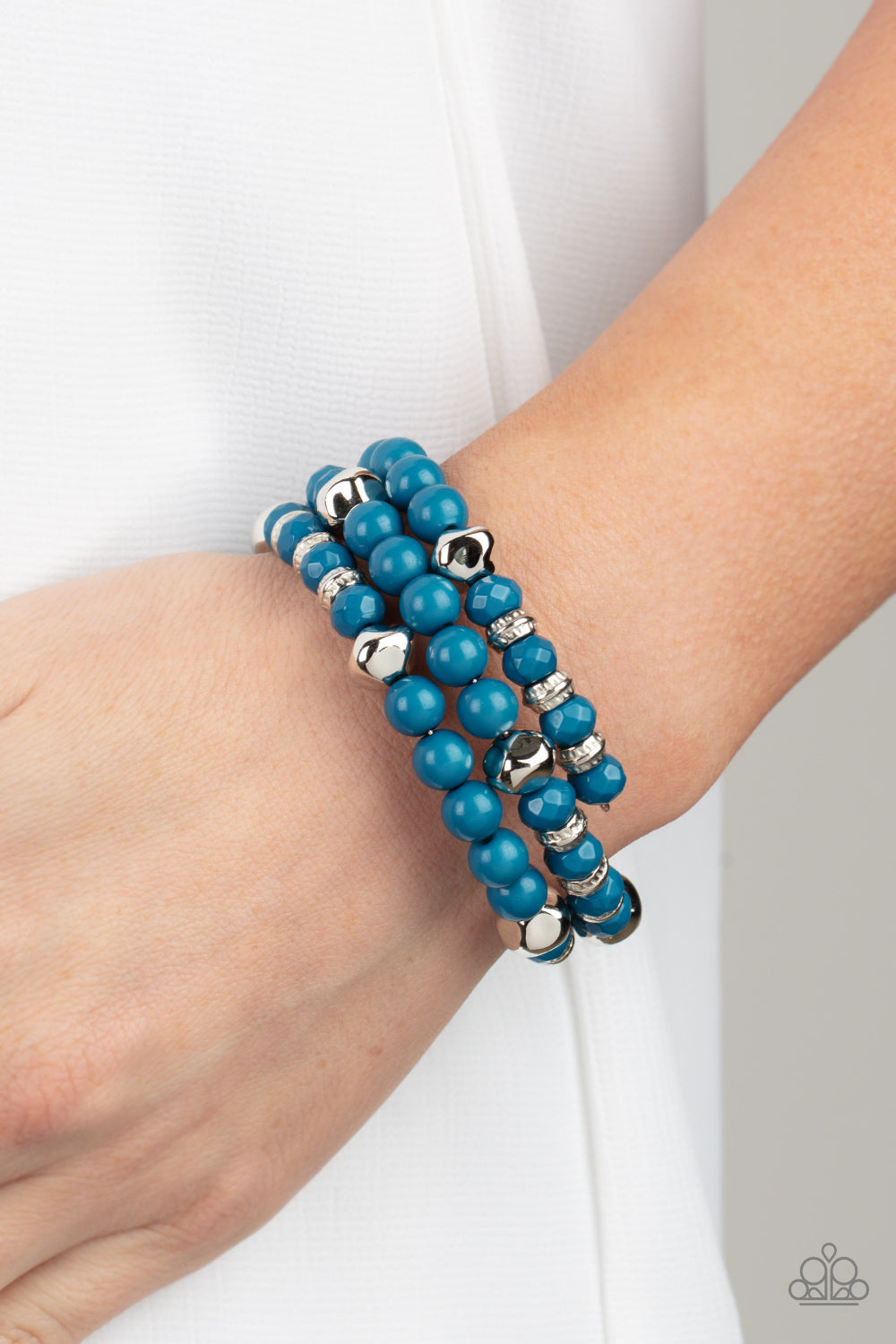 Vibrant Verve – Blue | Paparazzi Bracelet