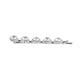 Polished Posies – White | Paparazzi Hair Clips