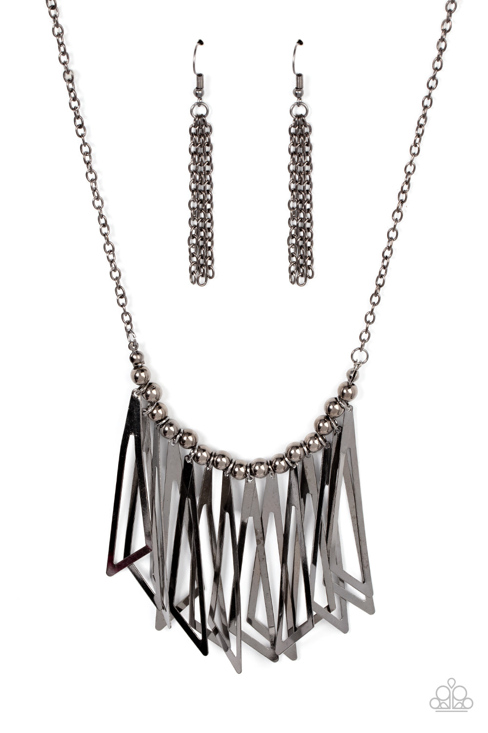Industrial Jungle – Black | Paparazzi Necklace