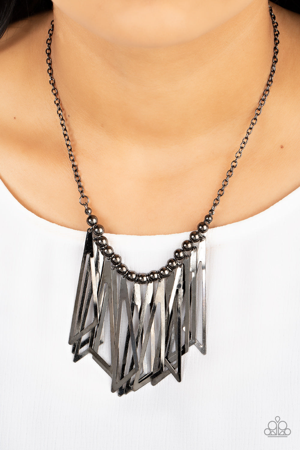Industrial Jungle – Black | Paparazzi Necklace